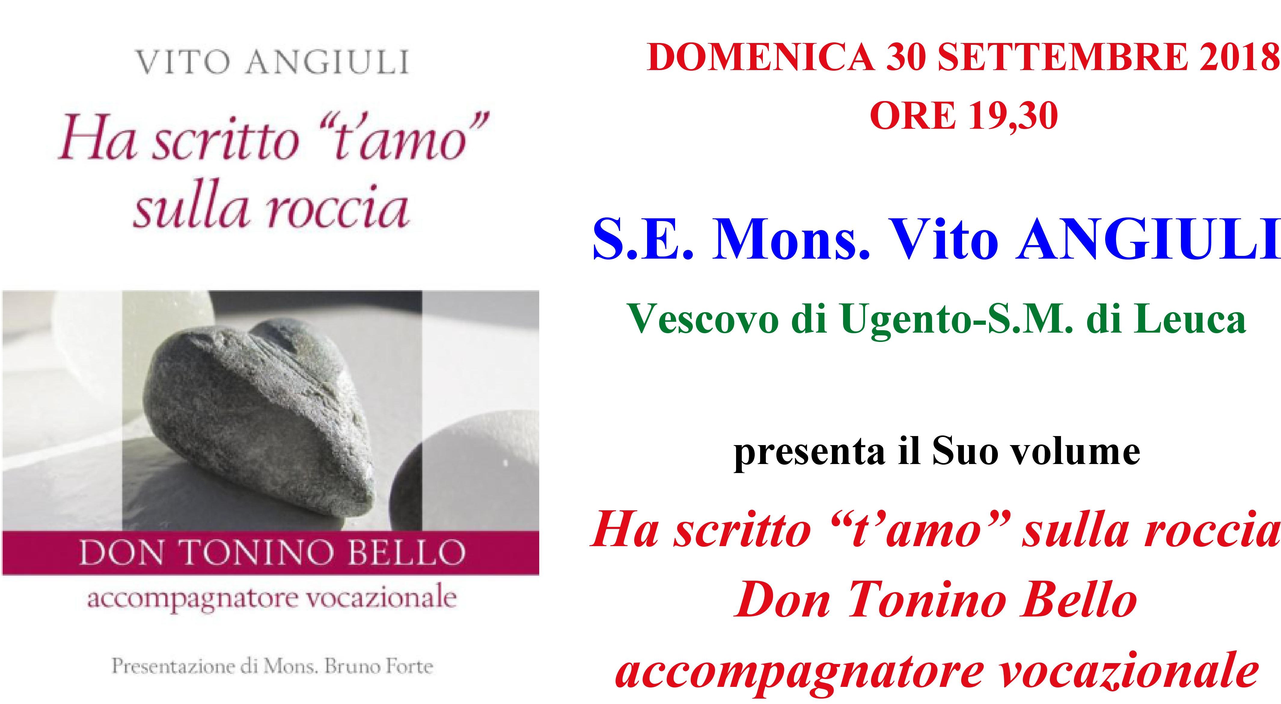 Controvoci 30 Settembre 18 Ore 19 30 Don Gigi Ciardo Dialoga Con S E Mons Vito Angiuli